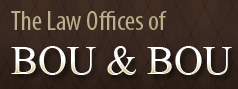 the law offices of bou & bou logo