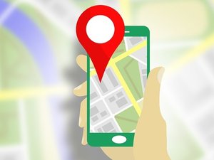 location icon on phone