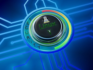 linux button