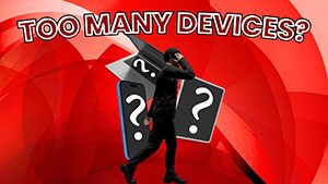 How many devices do you use every workday?
