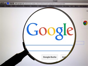 google under magnifying glass